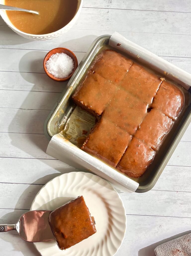 how to make The Best Ever Sticky Toffee Pudding(eggless)