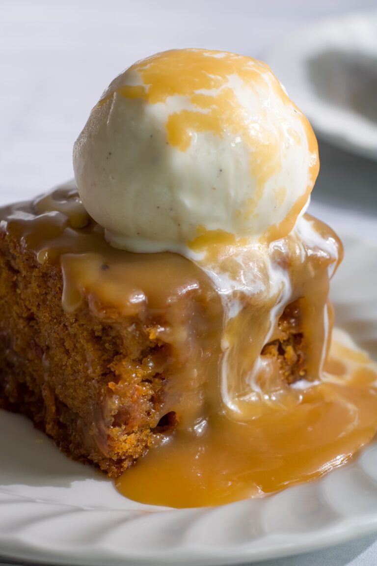 The Best Ever Sticky Toffee Pudding(eggless)