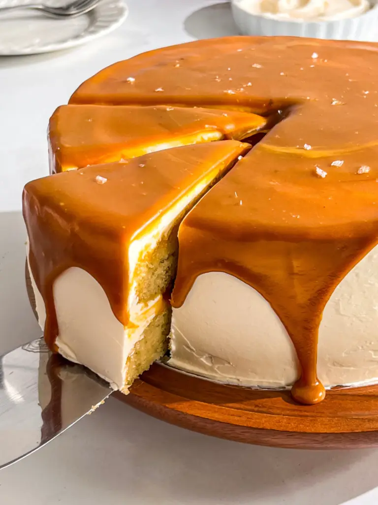 Vanilla Caramel Cake