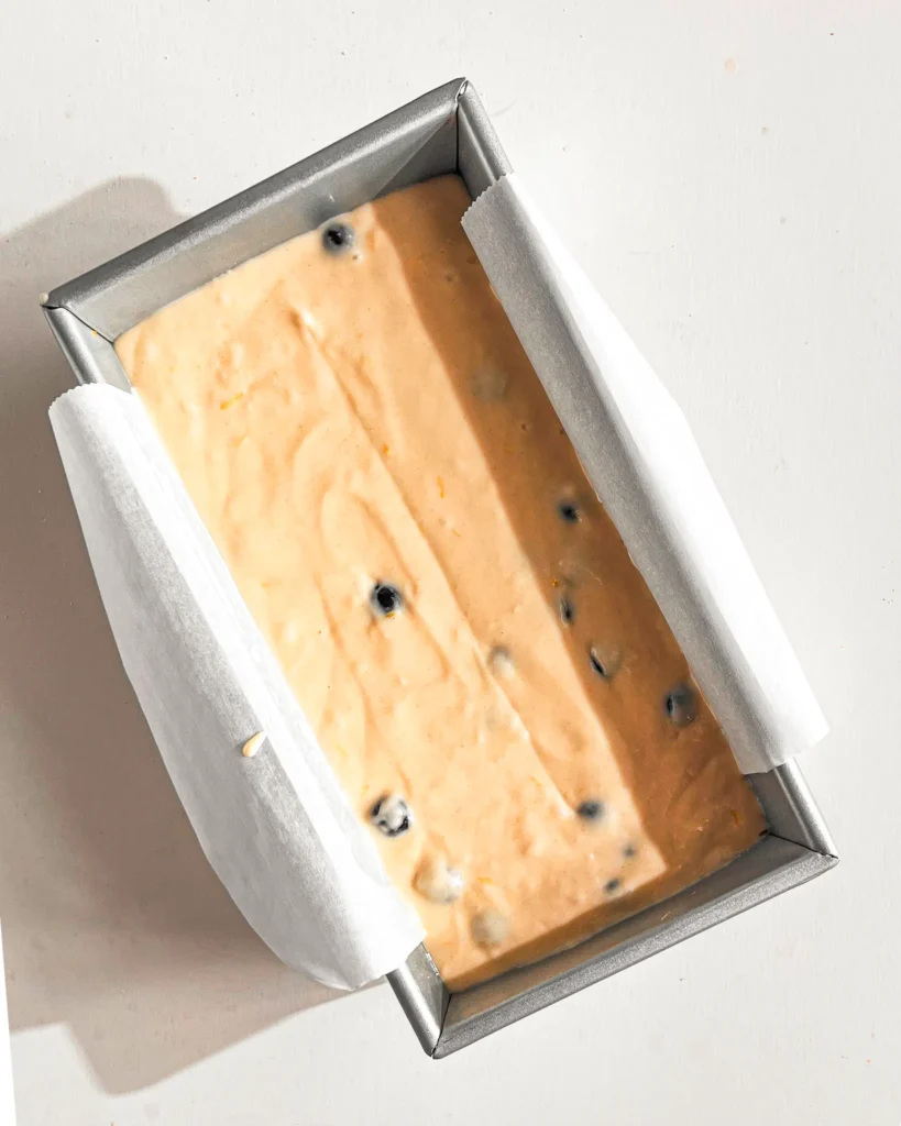 picnic friendly lemon blueberry loaf without eggs