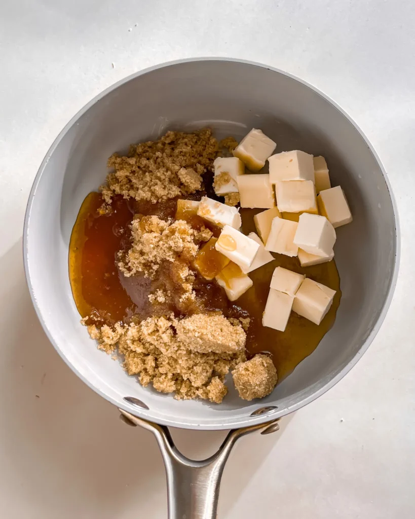 Caramel Pecan Upside Down Topping
