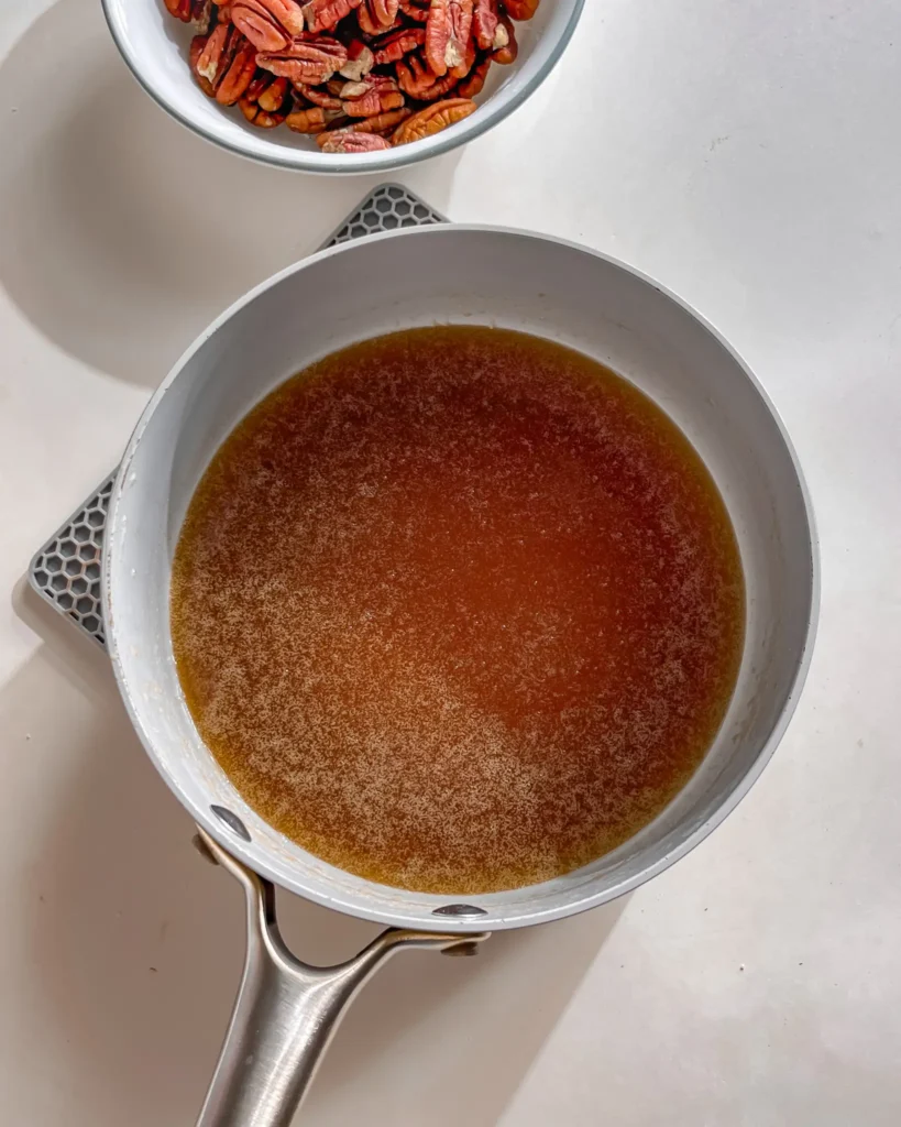 Caramel Pecan Upside Down Topping