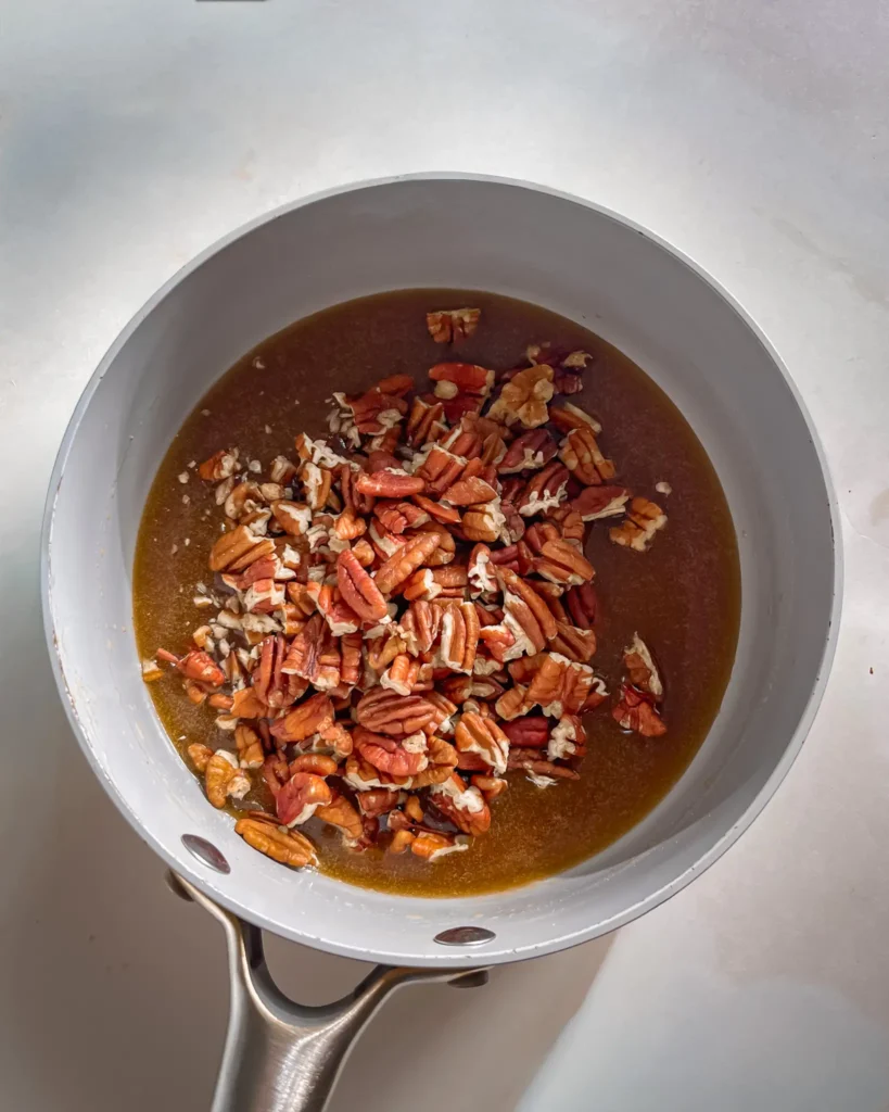 Caramel Pecan Upside Down Topping