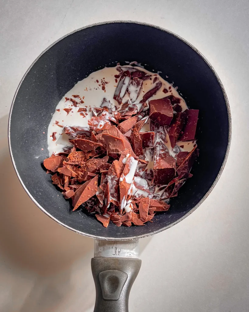 how to make milk chocolate whipped ganache