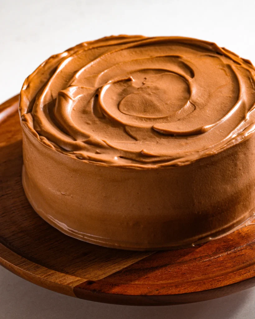 how to make moist mini Chocolate Cake eggless with Milk Chocolate Ganache