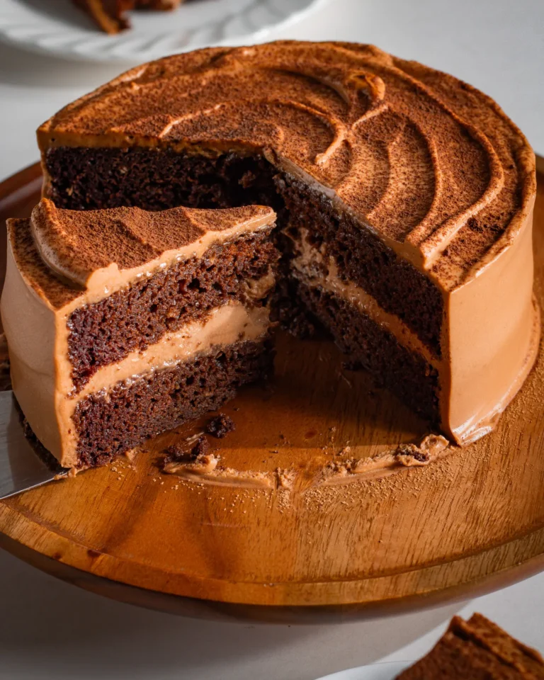 how to make moist Chocolate Cake with Milk Chocolate Ganache
