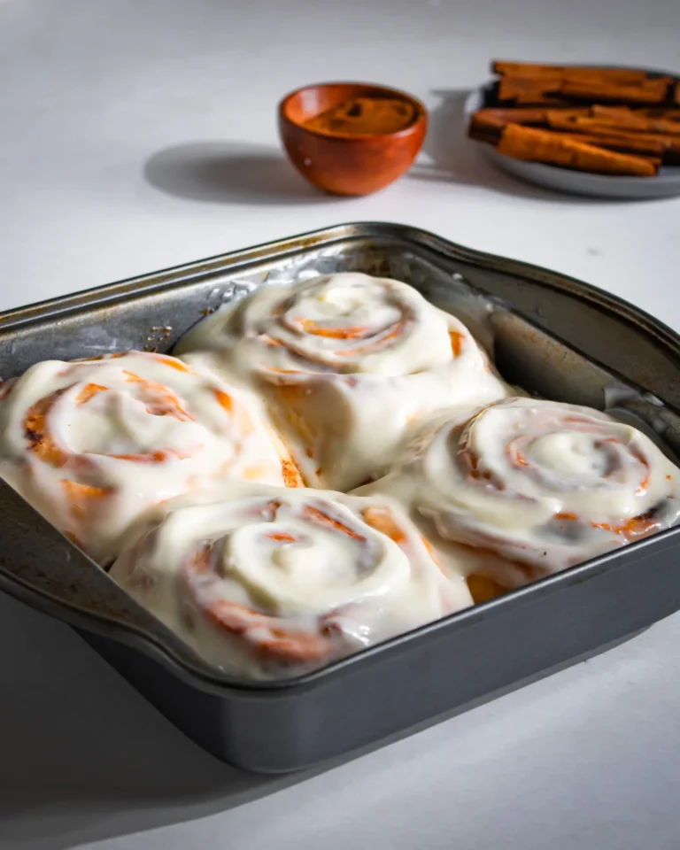 how to make small batch cinnamon rolls eggless and dairyfree