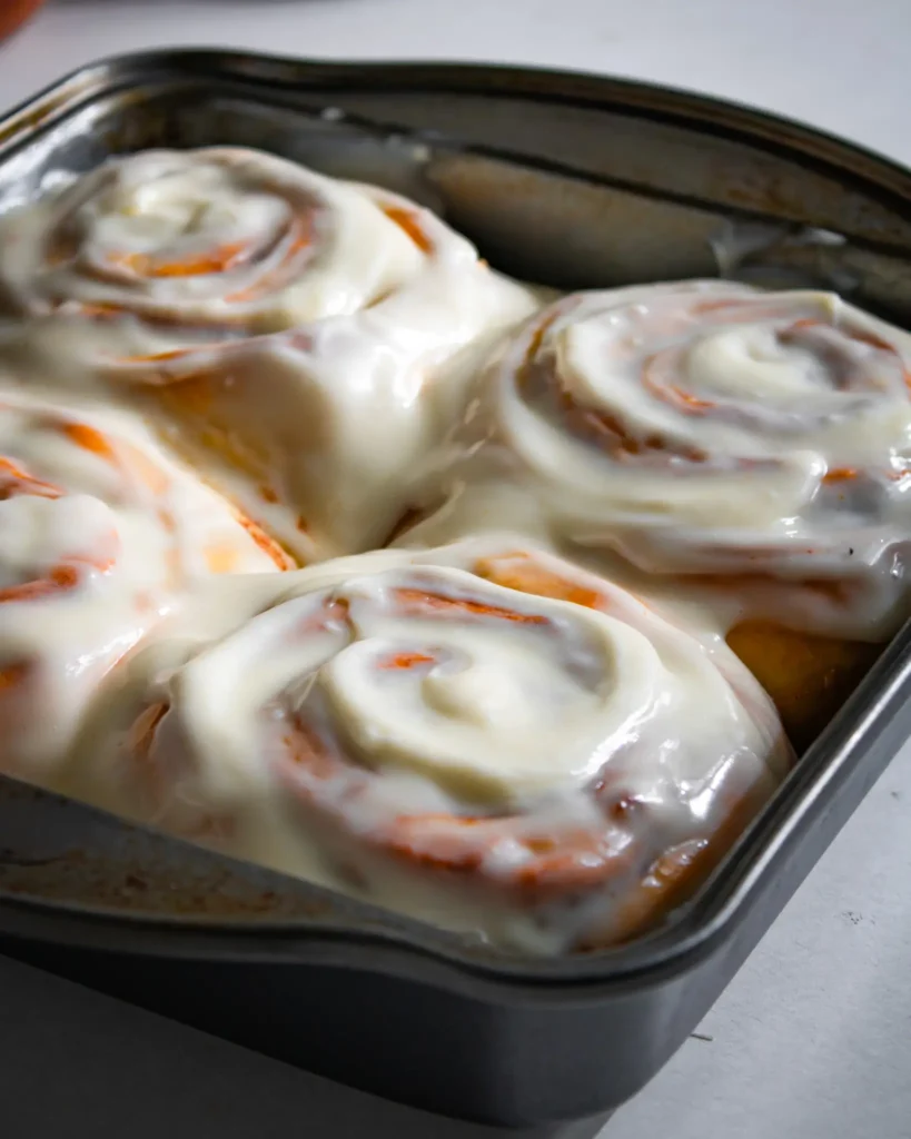 homemade small batch cinnamon rolls eggless and dairyfree