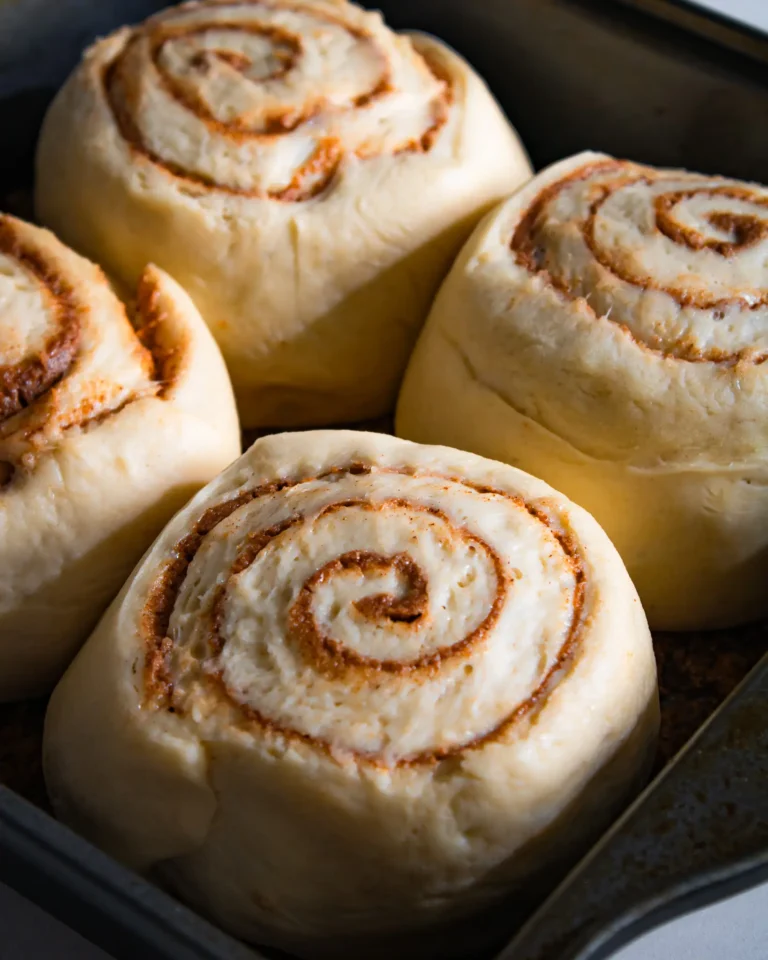 small batch cinnamon rolls eggless and dairyfree